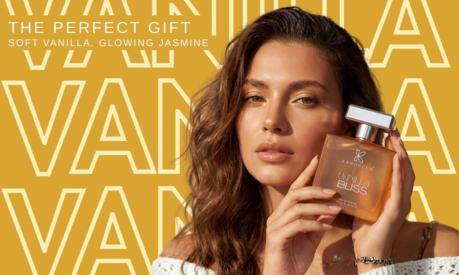 vanilla bliss perfume banner