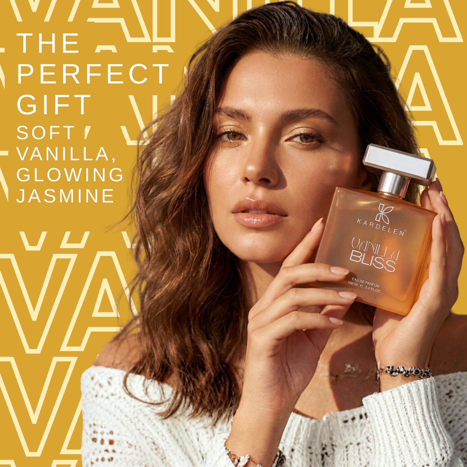 vanilla bliss perfume banner